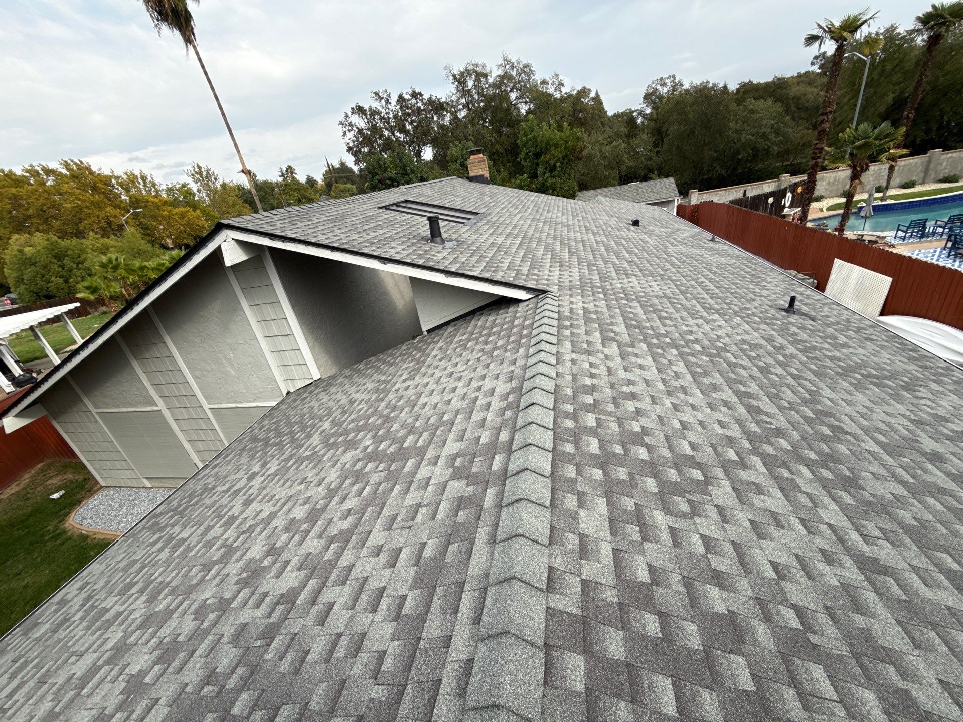 Residential Reroof using GAF HDZ RS by Nextop Roofing