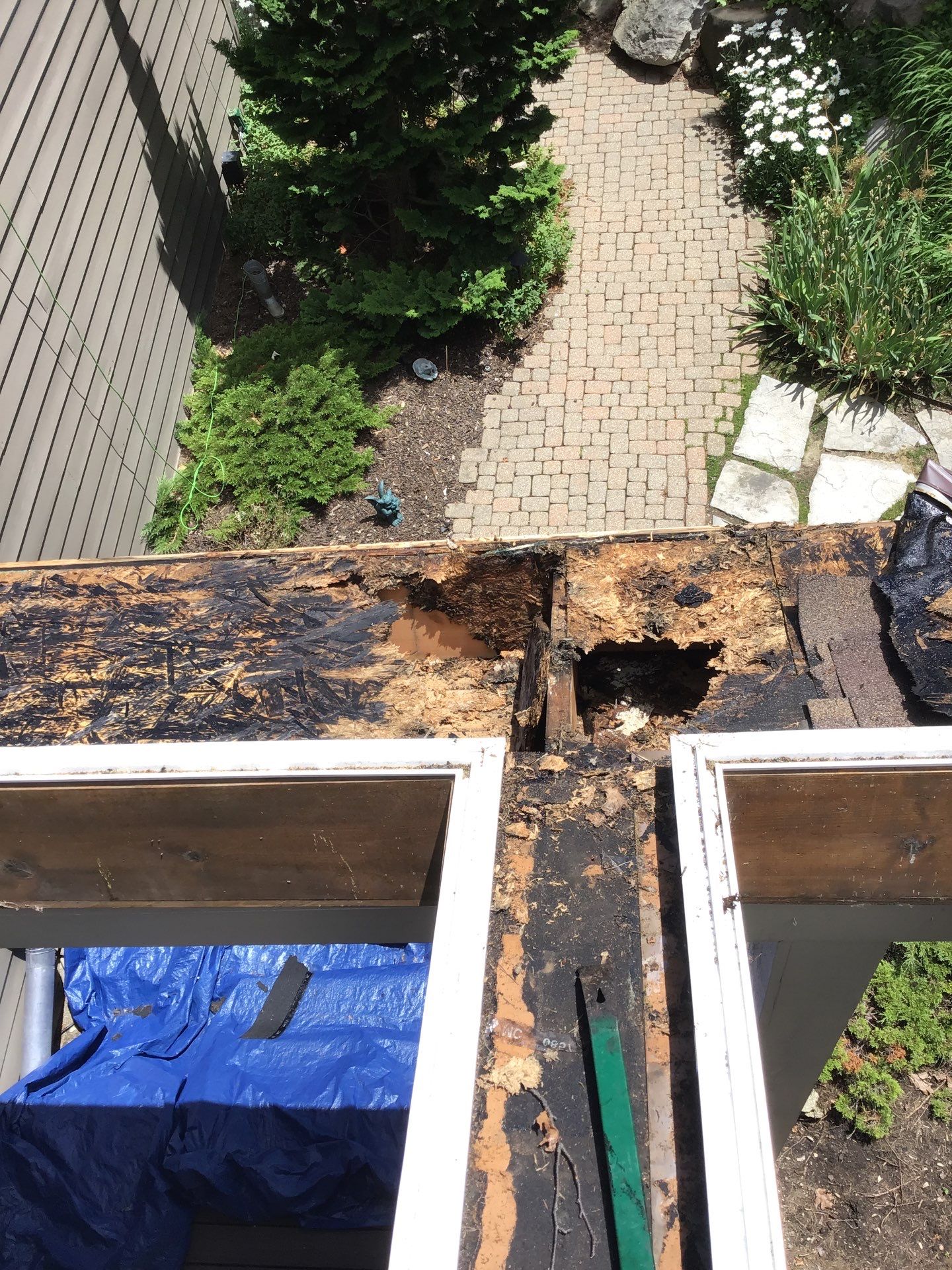 Velux Skylights, GAF Roofing, Front Porch Overhang by Northwest Construction