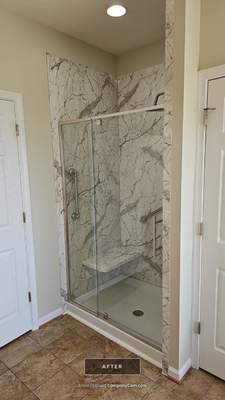 Shower Upgrade in Tuscany