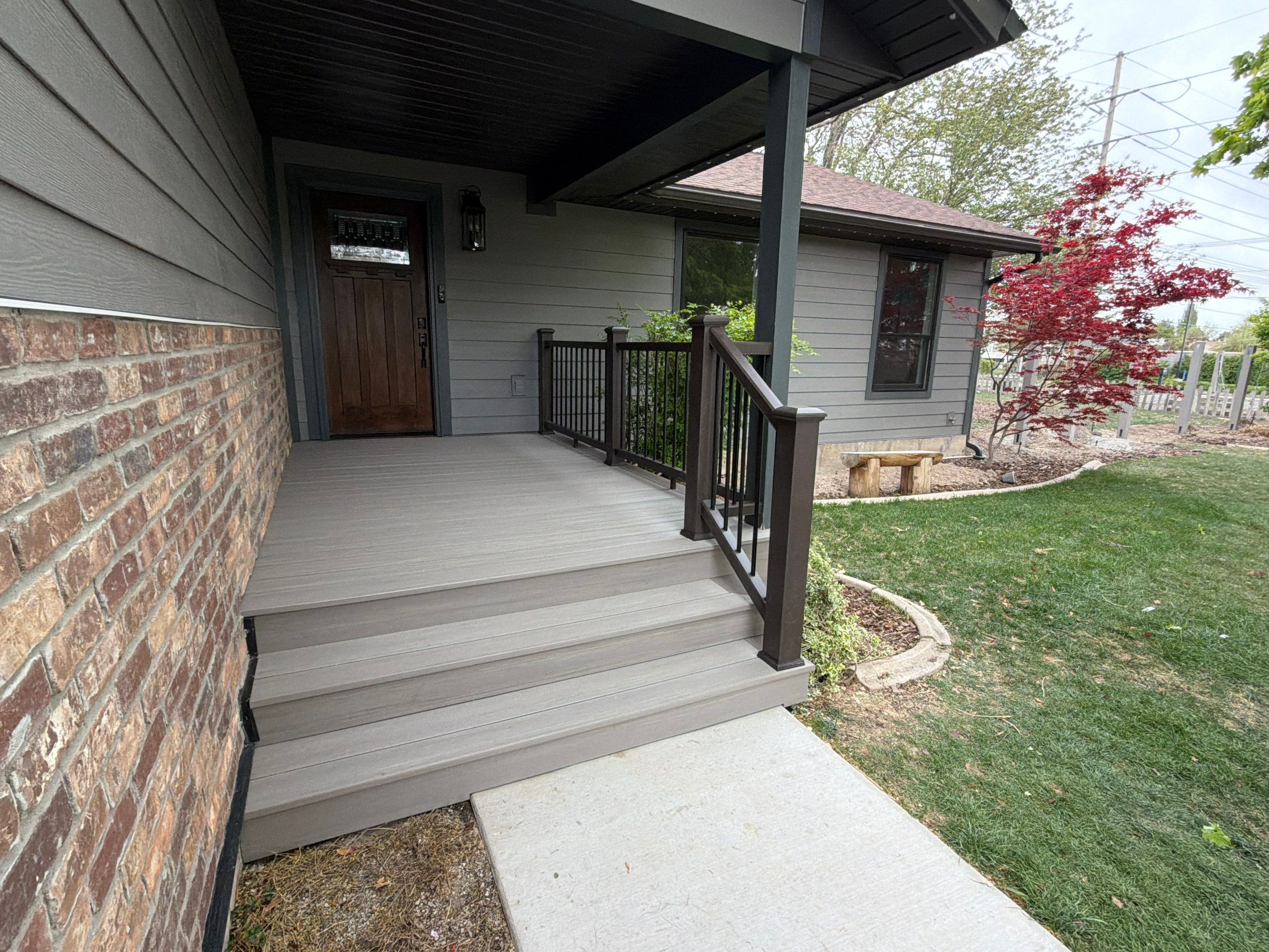 Pleasant Grow | Master Exterior Redesign | Aged Pewter & Iron Gray by Ideal Siding Utah
