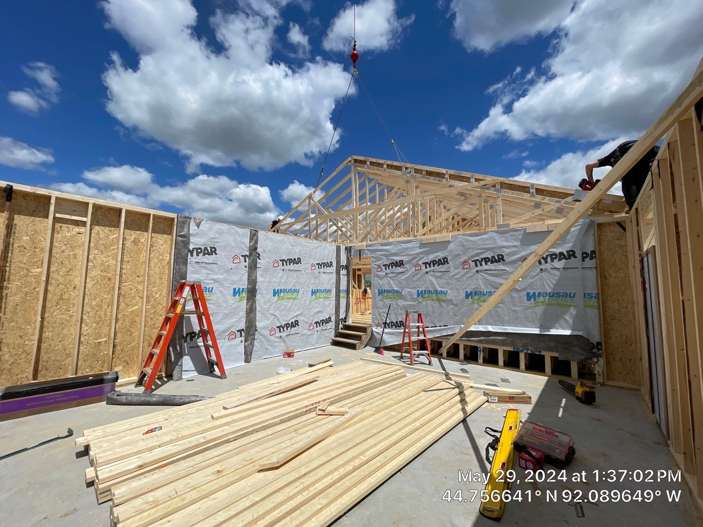 Elmwood, WI Build by Bauer Estates LLC