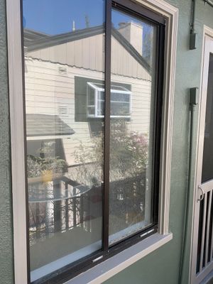 Exterior window cleaning using Pure Water Wash