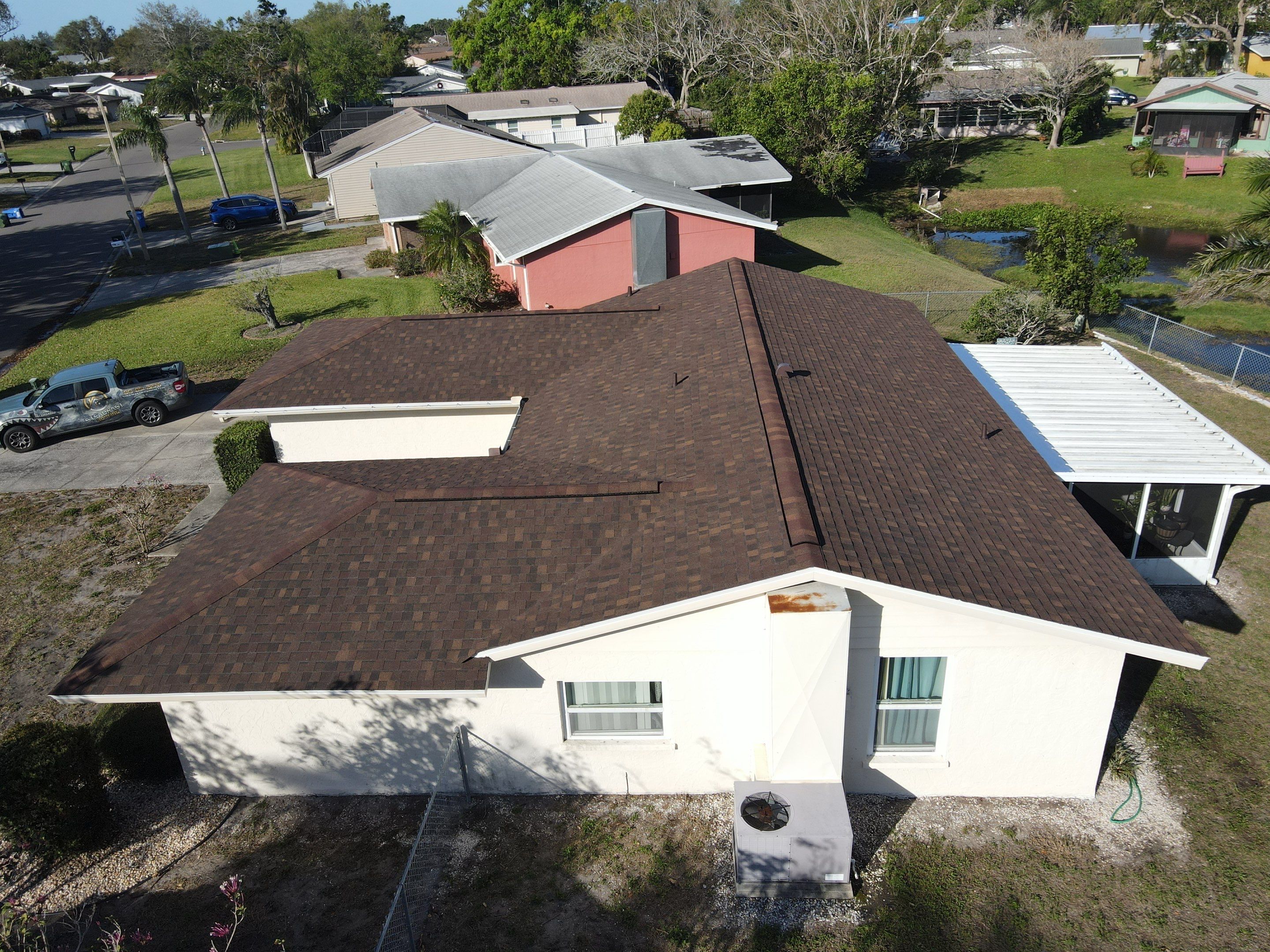 Roof replacement in Bradenton, FL. by Steadfast Roofing 
