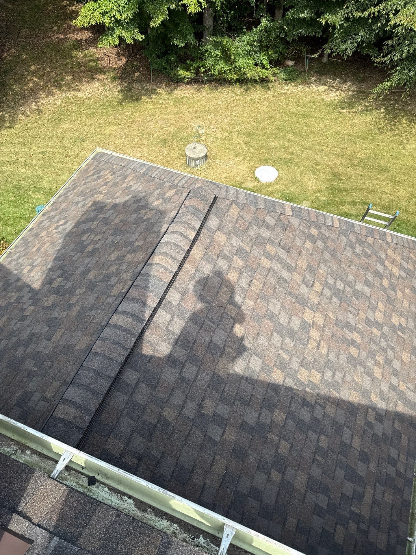 Fairfax station: Residential Roof with CertainTeed Landmark Pro in Max Def Shenandoah  by RM Banning, Inc.