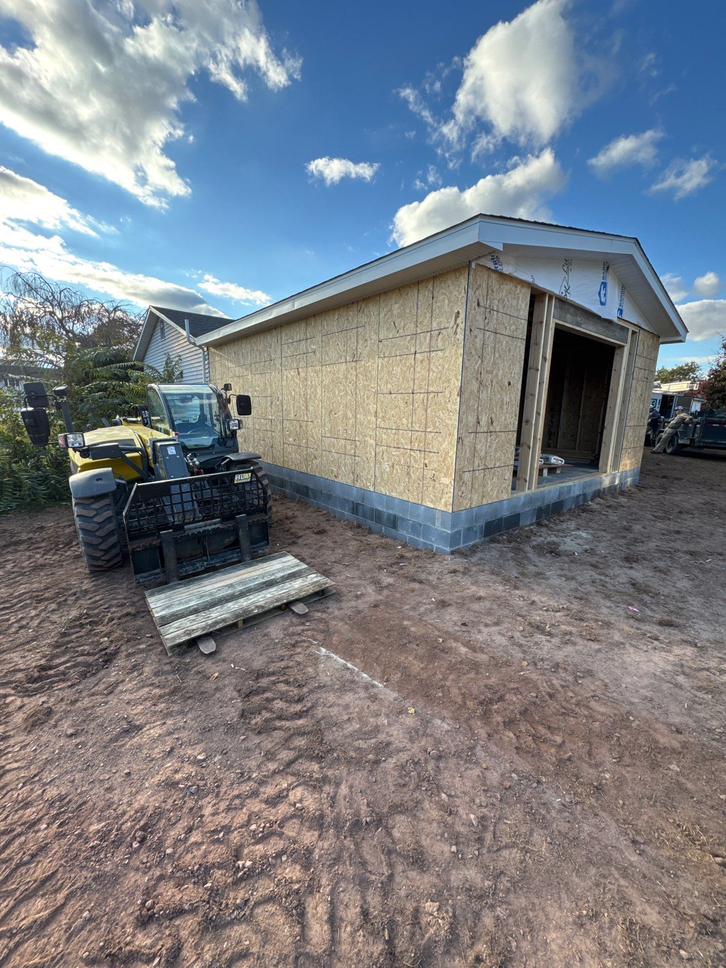 Residential Addition and Covered Porch Roof  by Esh Builders