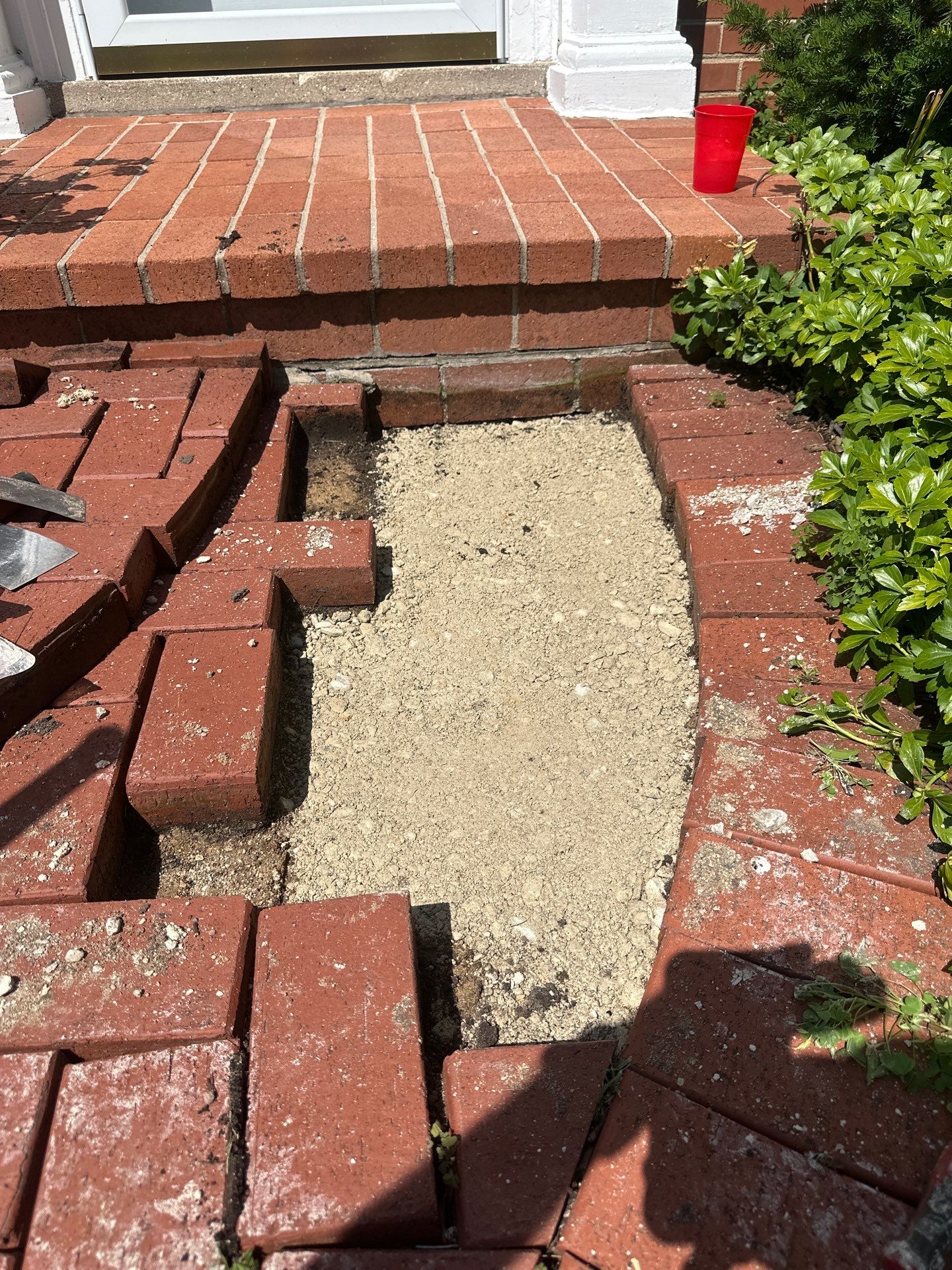 Brick Paver cleaning, sanding, seal by Northern Power Washing LLC.