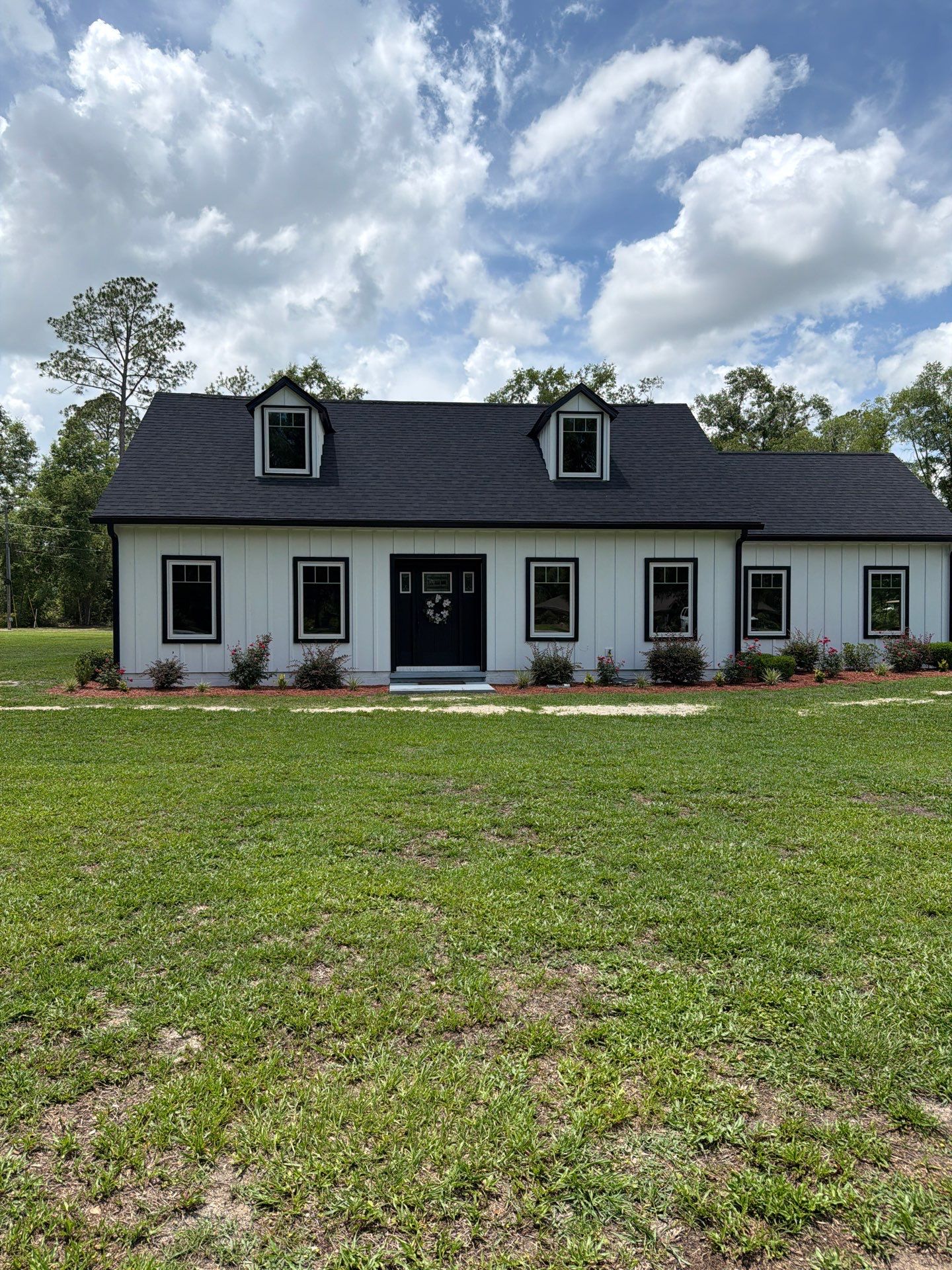 Andersen Window Installation for Modern Live Oak Farmhouse by Windows & Doors Store