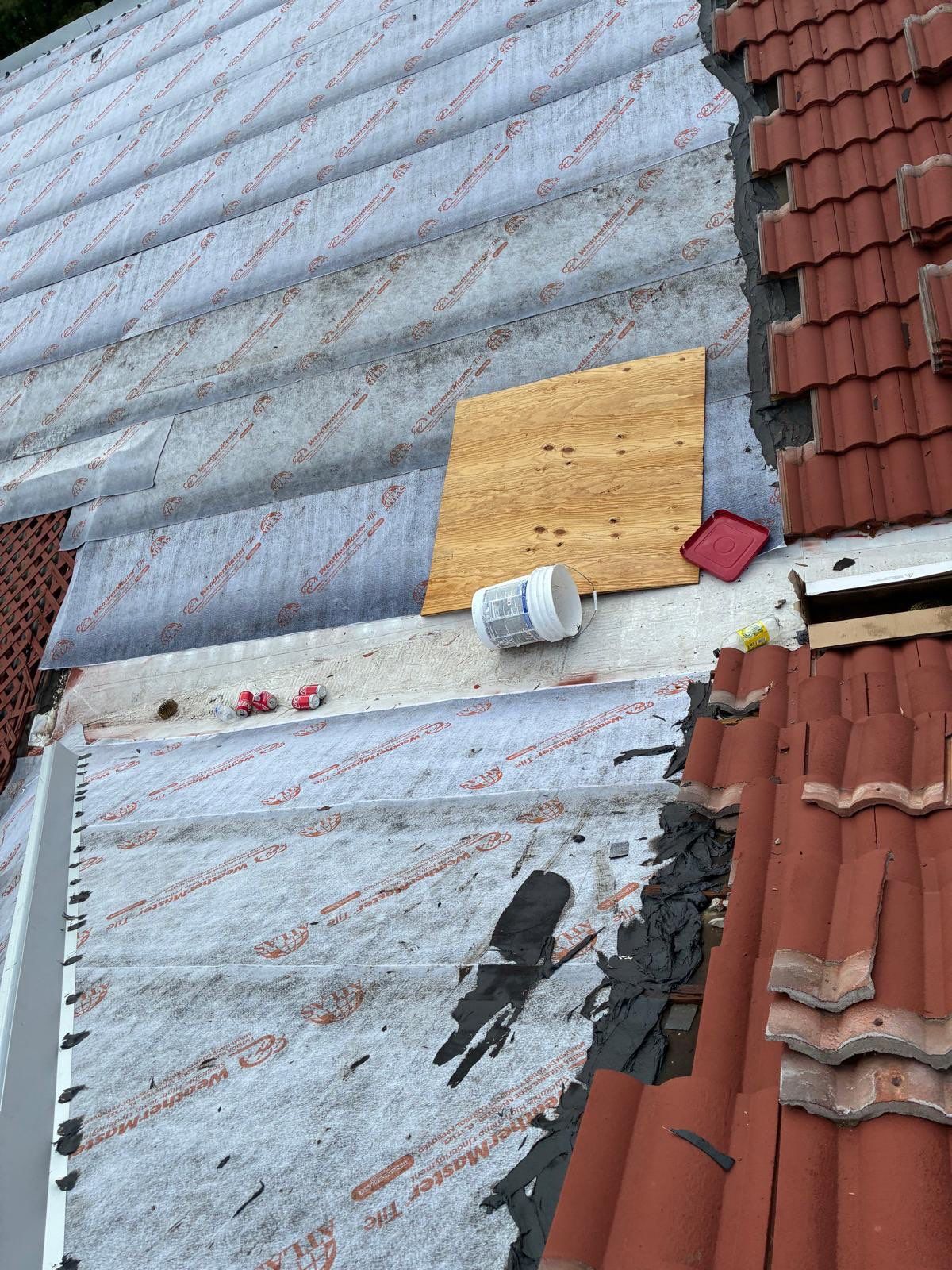 Residential Tile Roof Replacement and Gutter Installation in Winter Park by Pinnacle Roofing Group