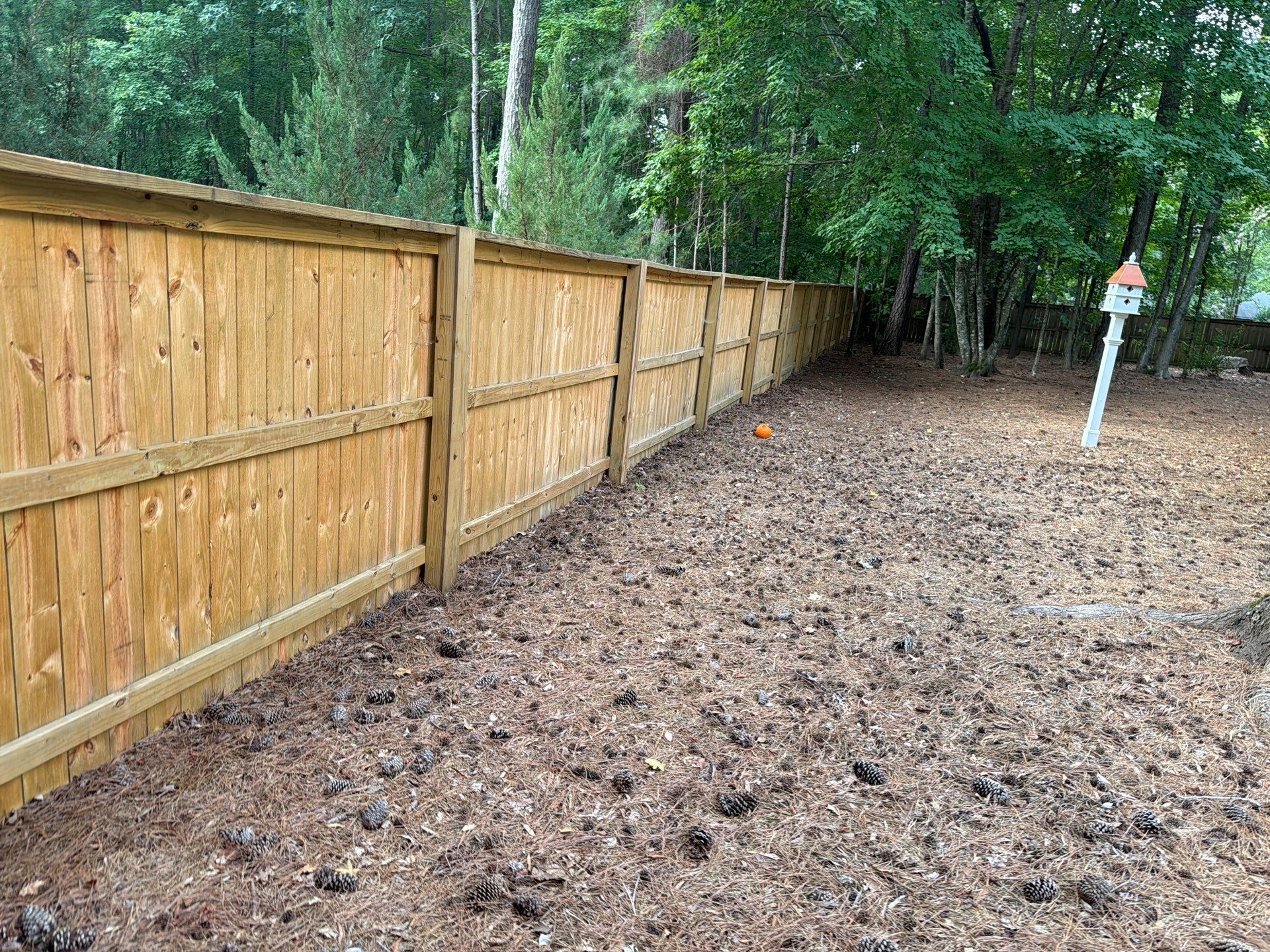 Fence using Wood Sealant by DuraSeal