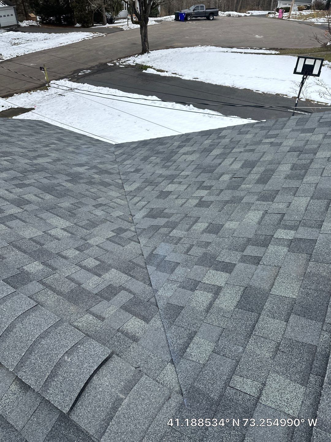 Residential Roofing Installation using Owens Corning Duration Estate Gray by A Plus Exterior