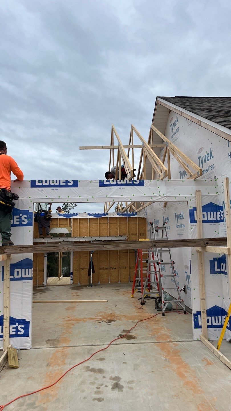 Garage Addition with power  by JB's Contracting and Maintenance LLC