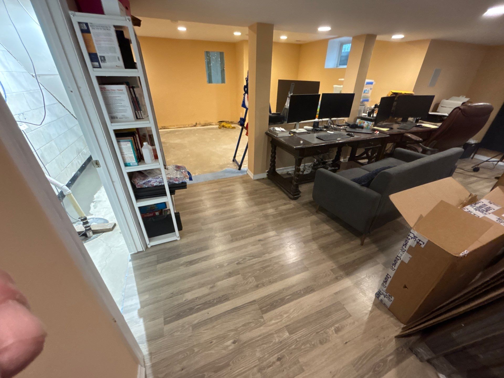Interior Drain Tile Installation in Minnetonka, MN by Waterproofing Northeast