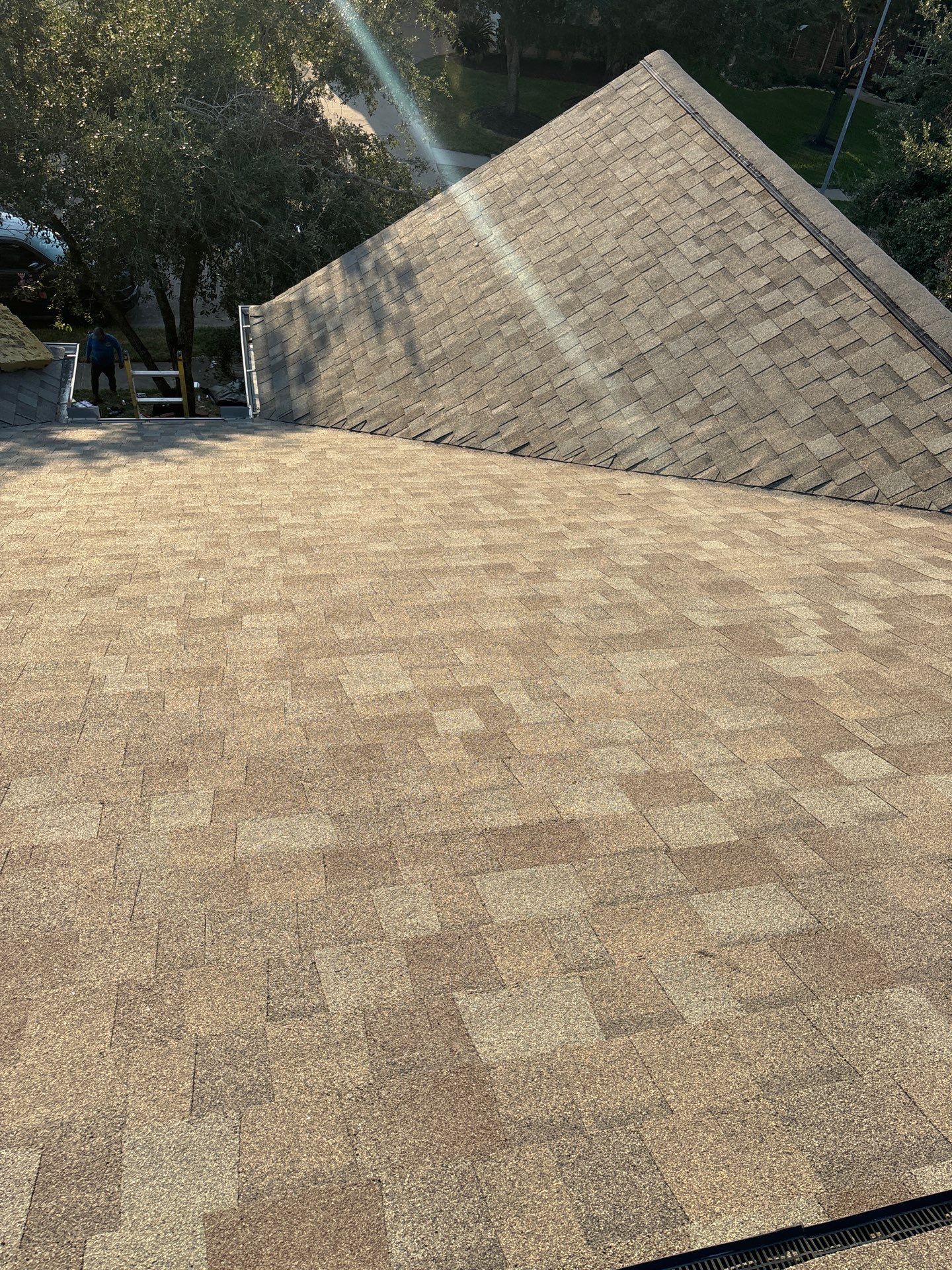 Residential Roofing Installation using Owen's Corning Duration (Lifetime) Shingles by Roof Repair Company