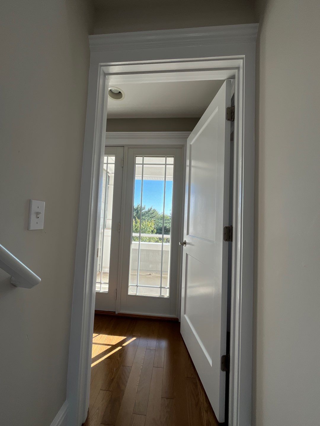 Front Door Transformation: Front Weathered to Bold & Beautiful by Fresh Coat Works LLC
