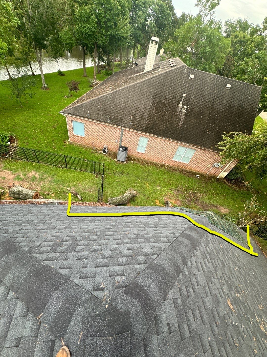 Residential Roofing Repair using Owen's Corning Duration (Lifetime) Shingles by Roof Repair Services LLC