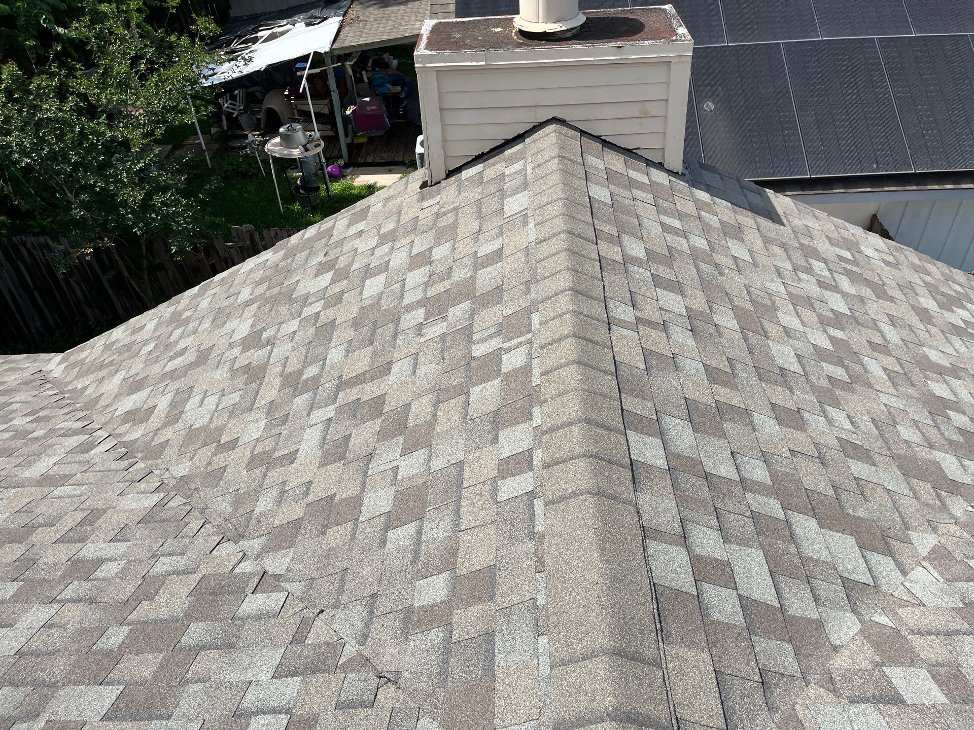 Residential Roofing Installation using Owen's Corning Duration (Lifetime) Shingles by Roof Repair Company