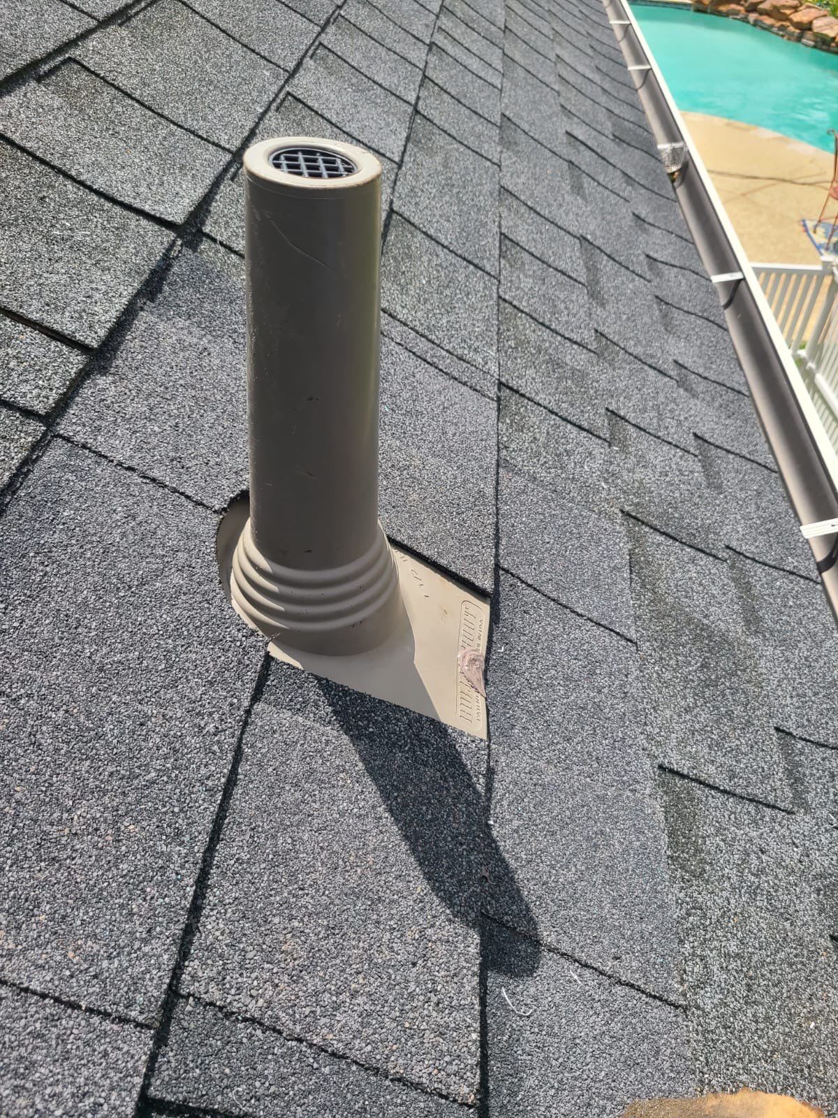 Hail Damage using Owen's Corning Duration (Lifetime) Shingles by Roof Repair Services LLC