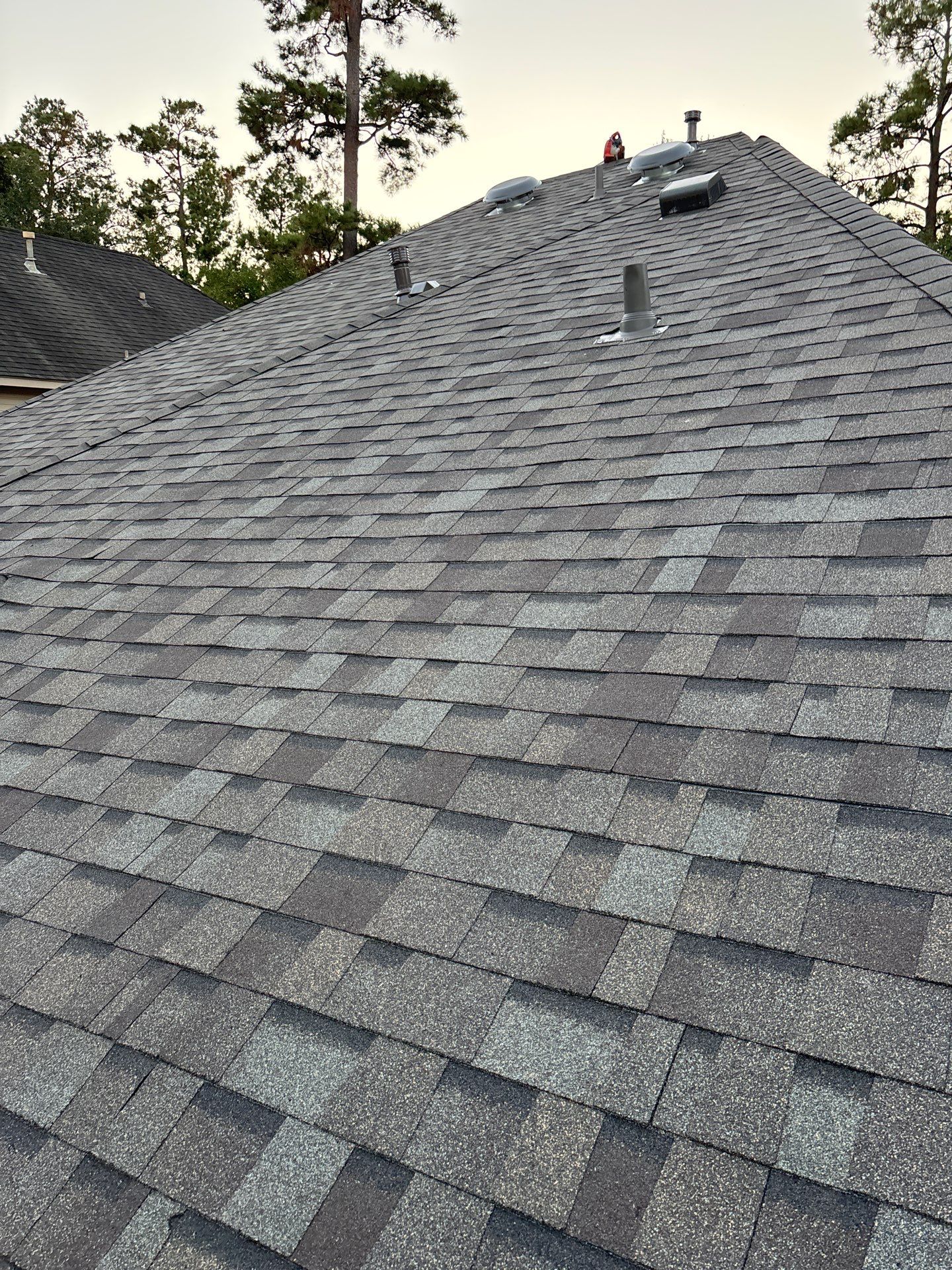 Residential Roofing Installation using Owen's Corning Duration (Lifetime) Shingles by Roof Repair Company