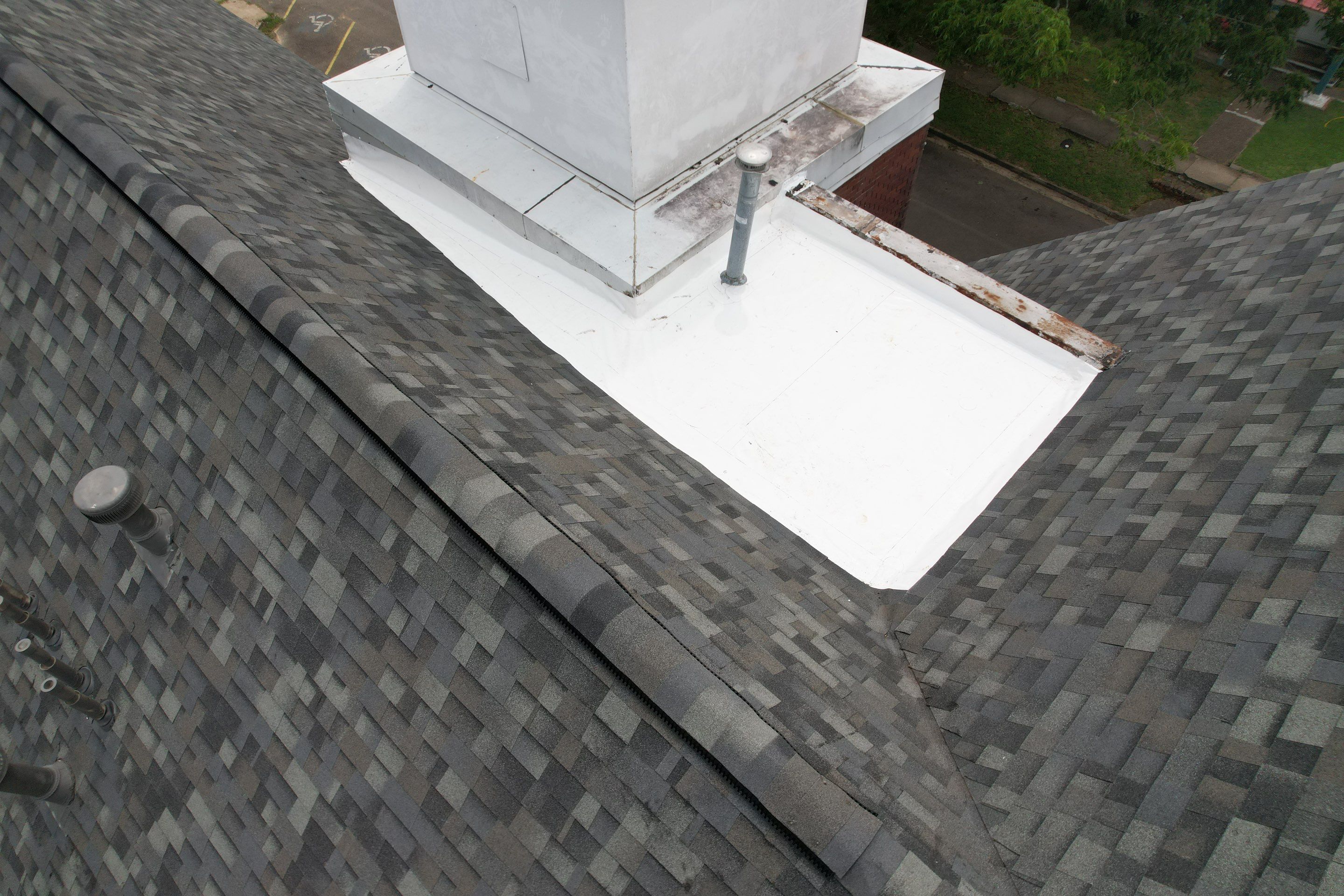 Church Reroof: 40 Year Impact Rated Architectural Shingles by Hostetler Roofing