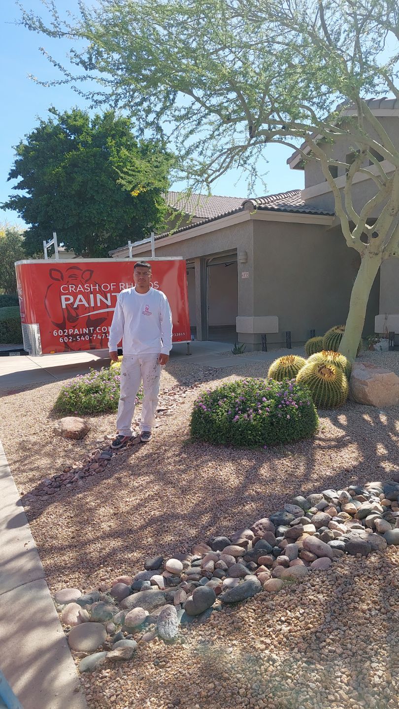 Garage Floor Epoxy - Cave Creek by Crash of Rhinos Painting & Garage Floors