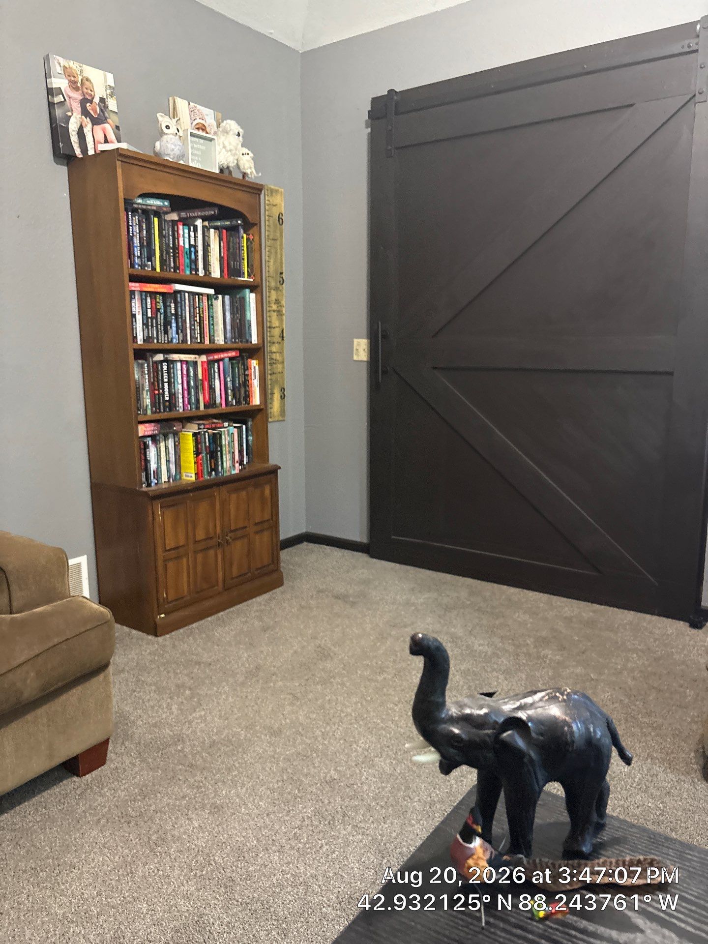 Custom Sliding Barn Door Installation and Interior Updates in Waukesha by CompanyCam Sales Demo