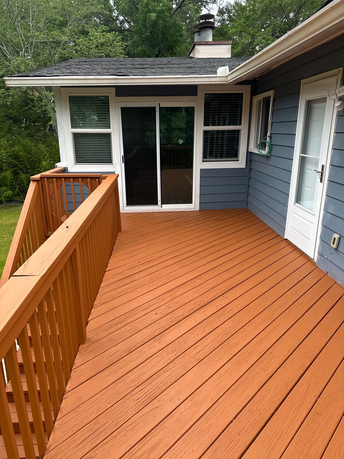 Multi-Level Deck Refinishing and Wood Staining in Duluth by Swift Home Renovations