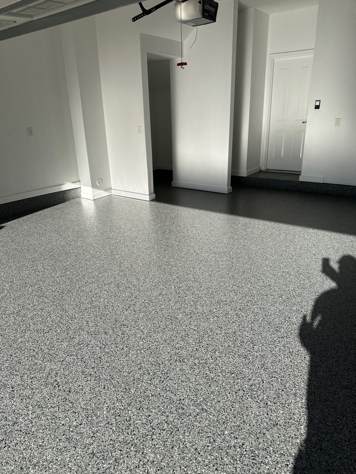 Garage Floor Coating using Nightfall by My Garage Floor Guys