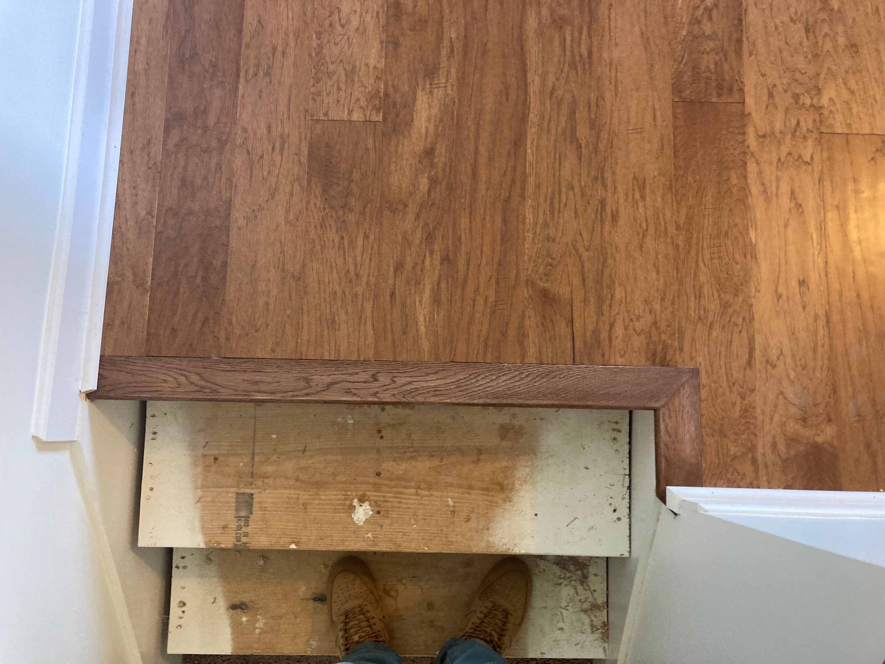 Engineered Hardwood Install by Footprints Floors of Nashville