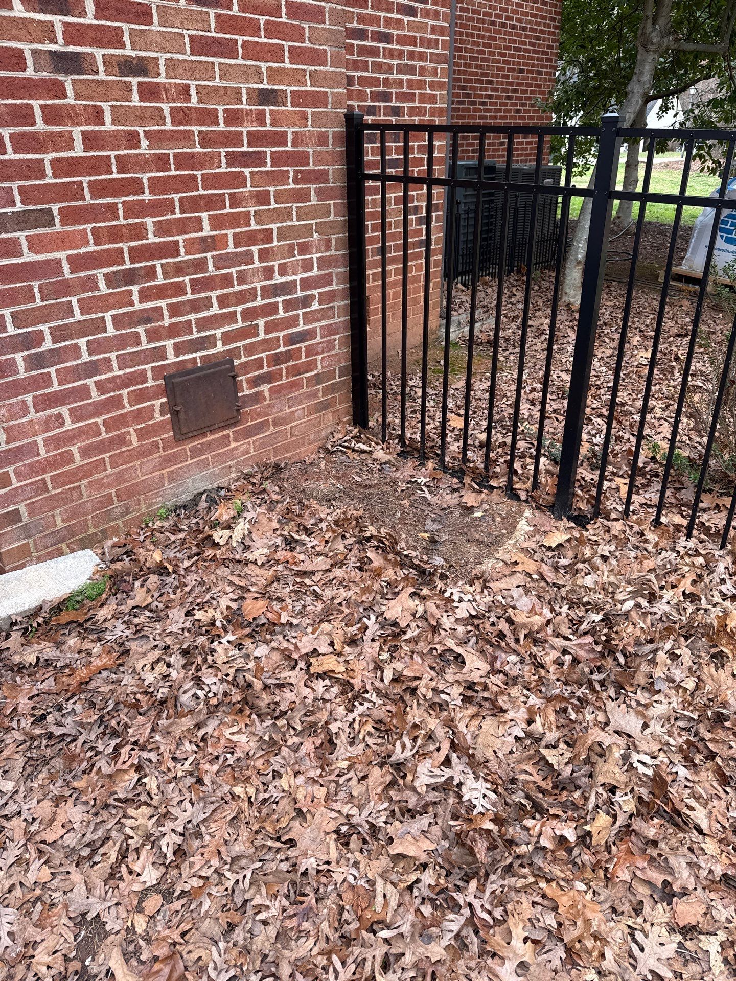 Job site clean up in Matthews by Badger Hauling