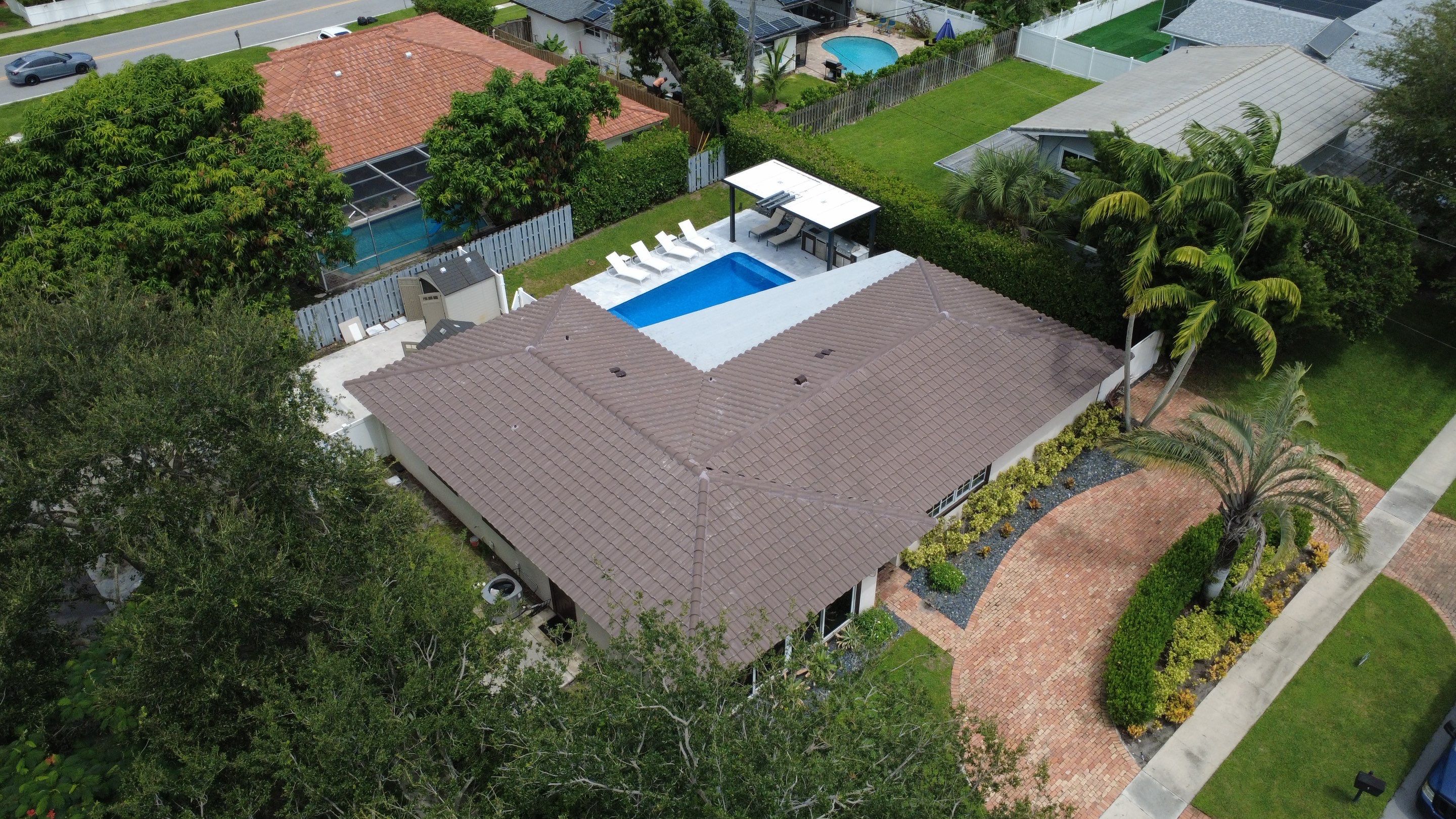 Residential Roofing Installation using Eagle Roofing Tile by BLUES BROTHERS ROOFING
