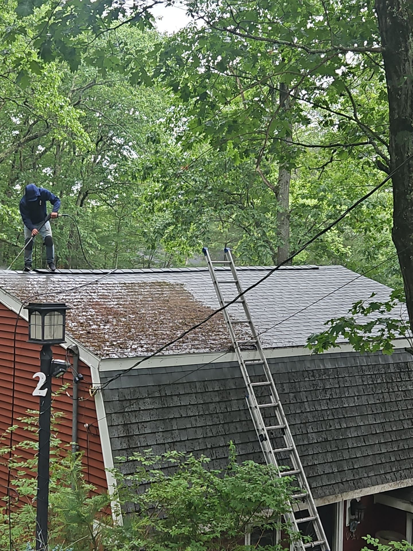 Leak Repair & Roof Wash – Groton, MA by Mighty Dog Roofing of Greater Middlesex County