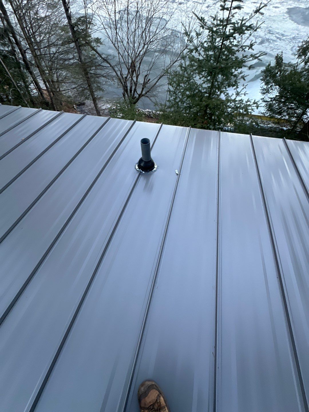 Standing Seam Roof  using Standing Seam Metal 26 Guage by Stendahl Services