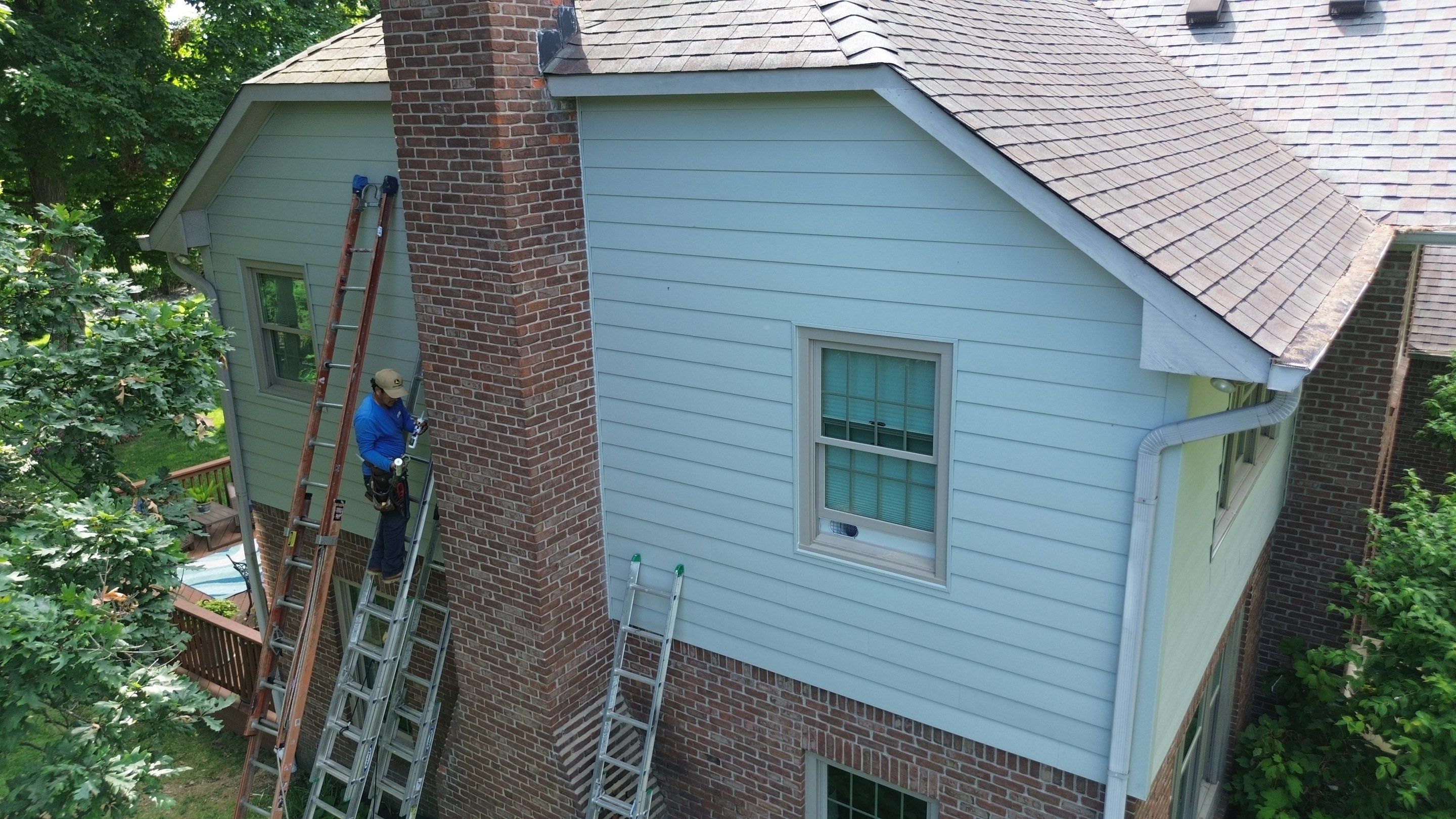 Project in Fishers by Moss Roofing