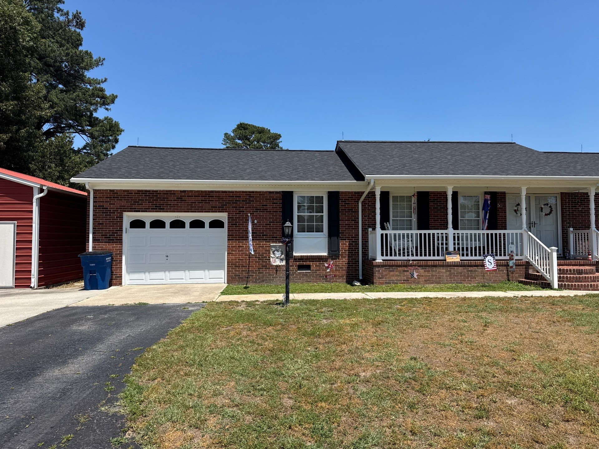 Complete Architectural Shingle Roof Replacement Project in Hudgins by Cade Construction