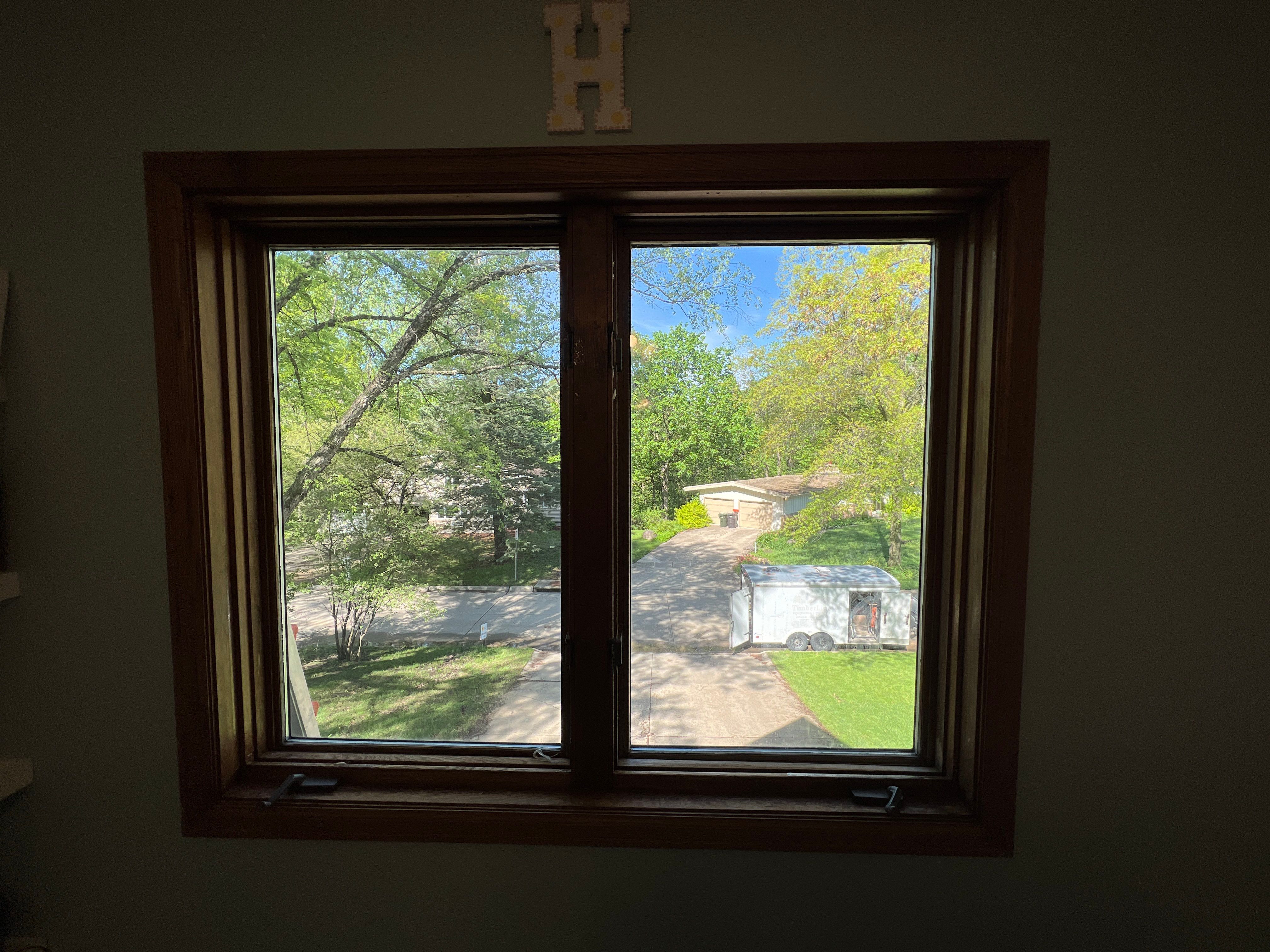 Window Installation using Pella 250 series vinyl window by United Windows and Siding LLC