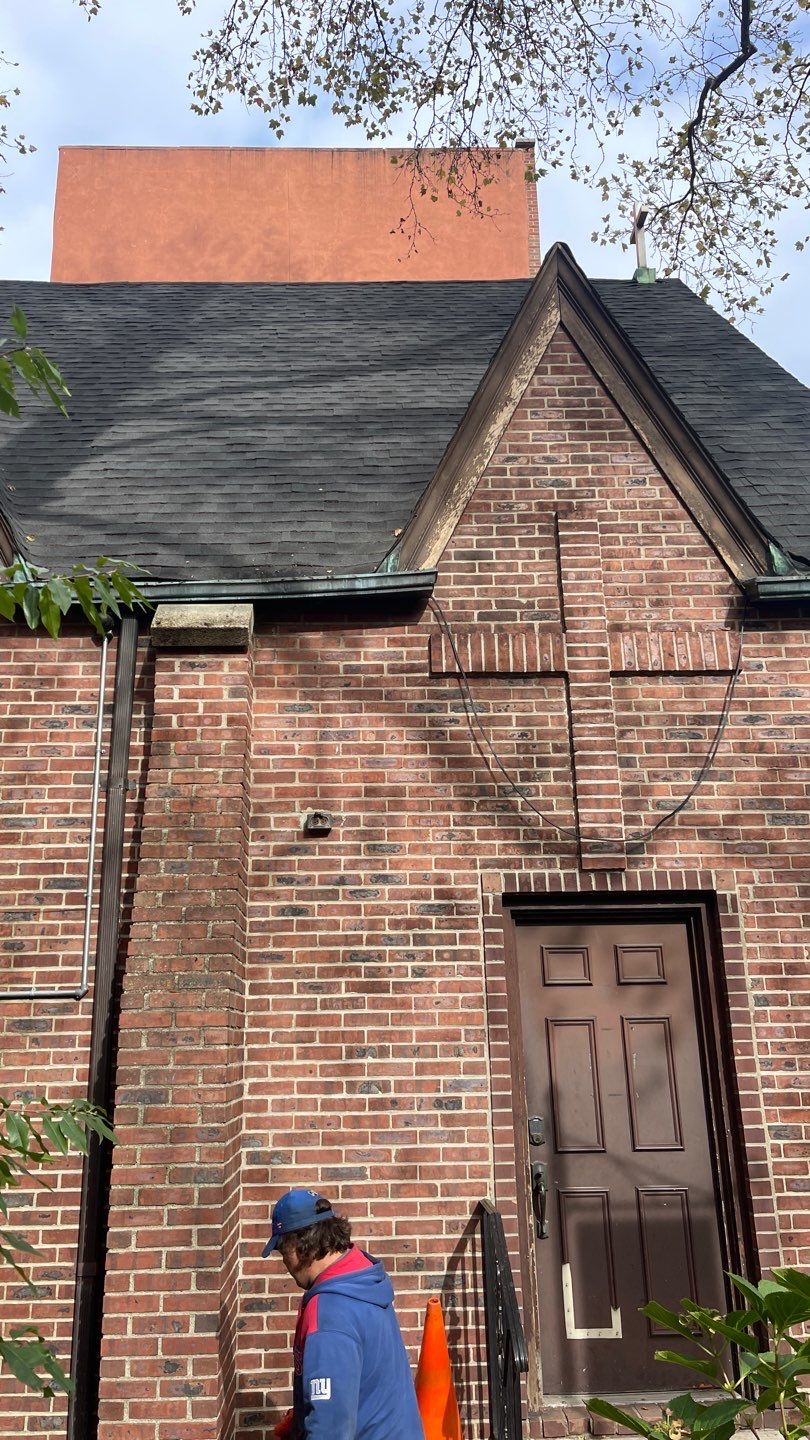 All Saints Episcopal Church, Astoria Queens New York by Above All Gutters 