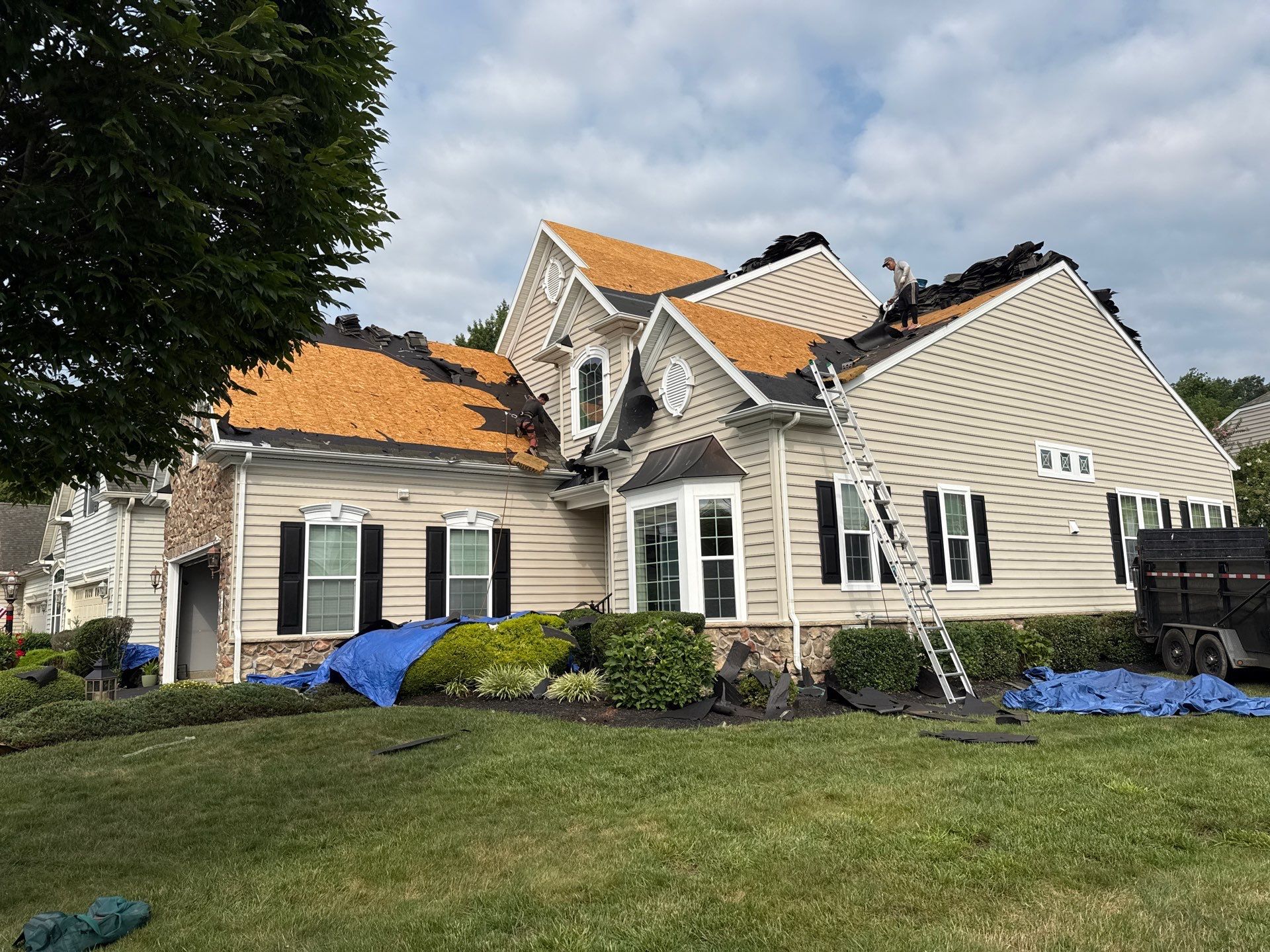 Residential Roofing Installation using GAF Timberline HDZ by Matter Construction, LLC