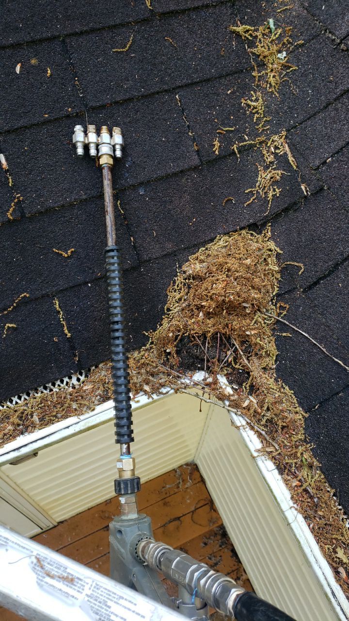 House Wash using cleaner by Power Wash Masters LLC