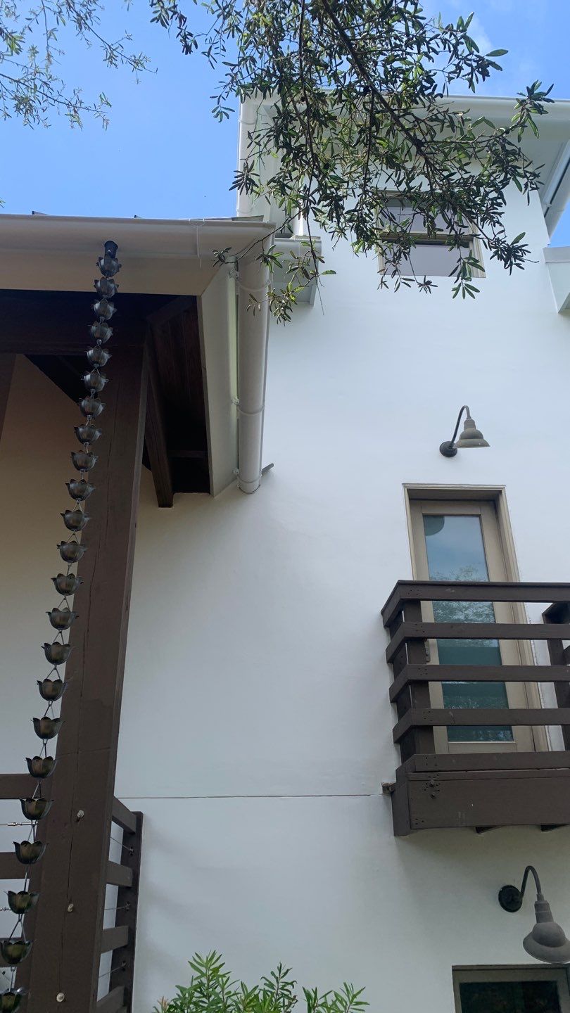 Seamless Gutter Installation using Galvanized Gutters by Gutter Professors