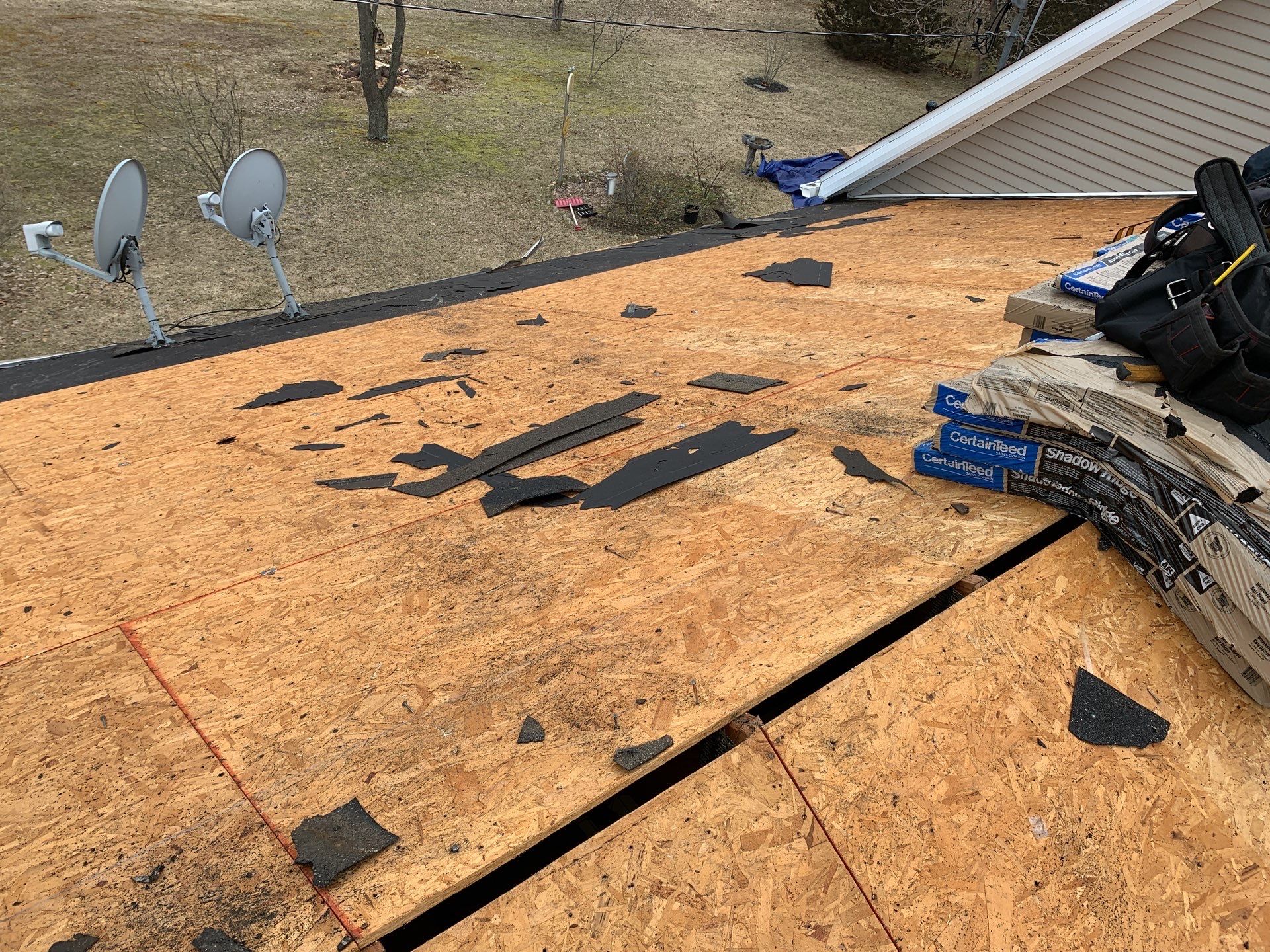 Roof Replacement using CertainTeed Landmark by 180 Contractors