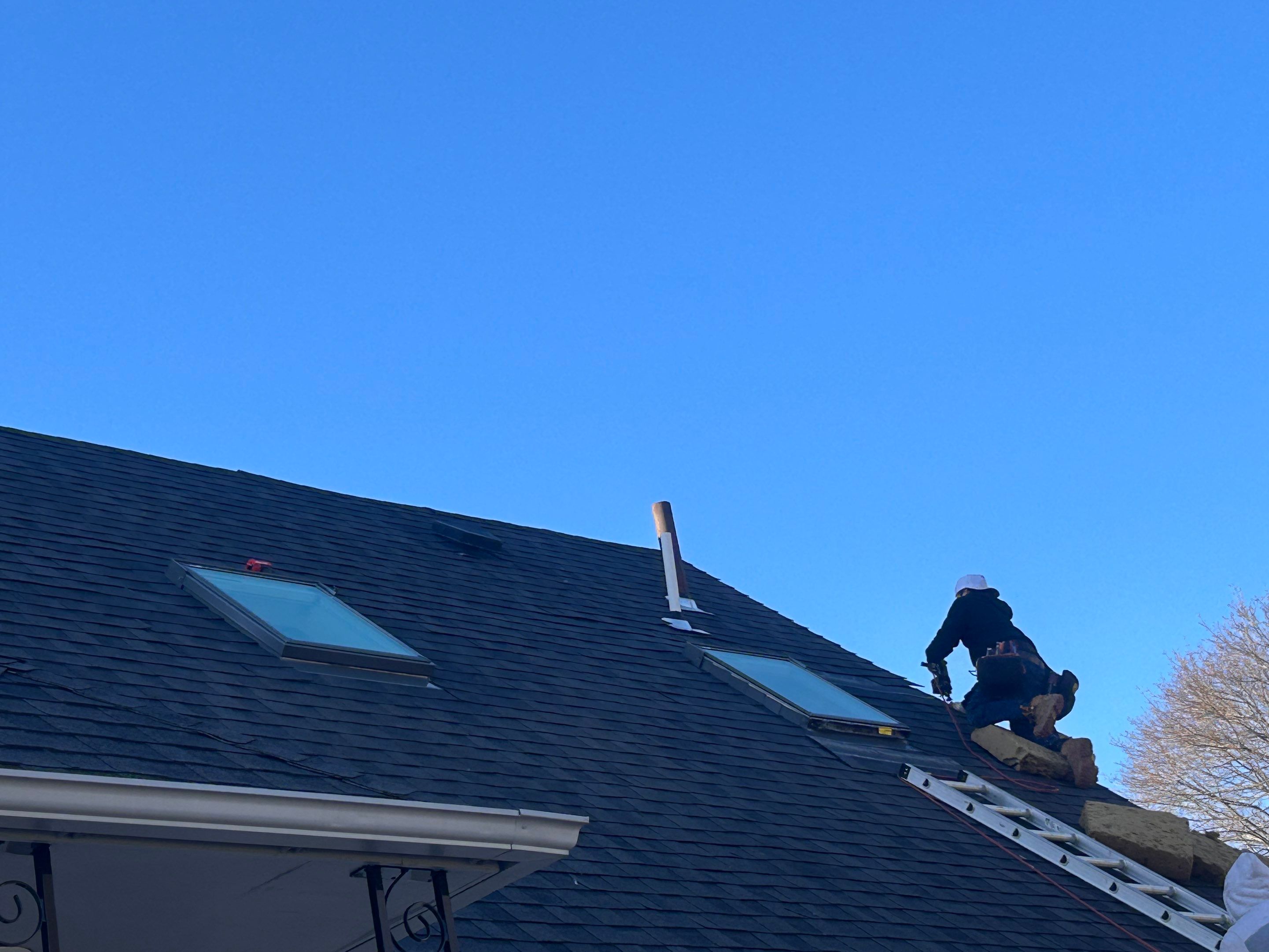 Project: Premium Skylight Replacement + Gutter Upgrades by Mighty Dog Roofing of Greater Middlesex County