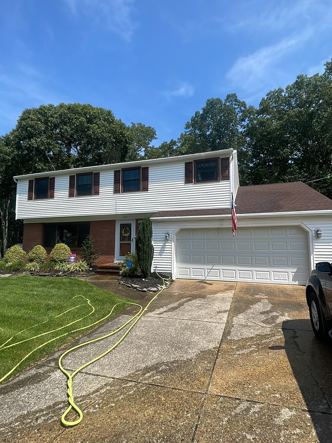 Fire Place Wash & House Wash by SJ Exterior