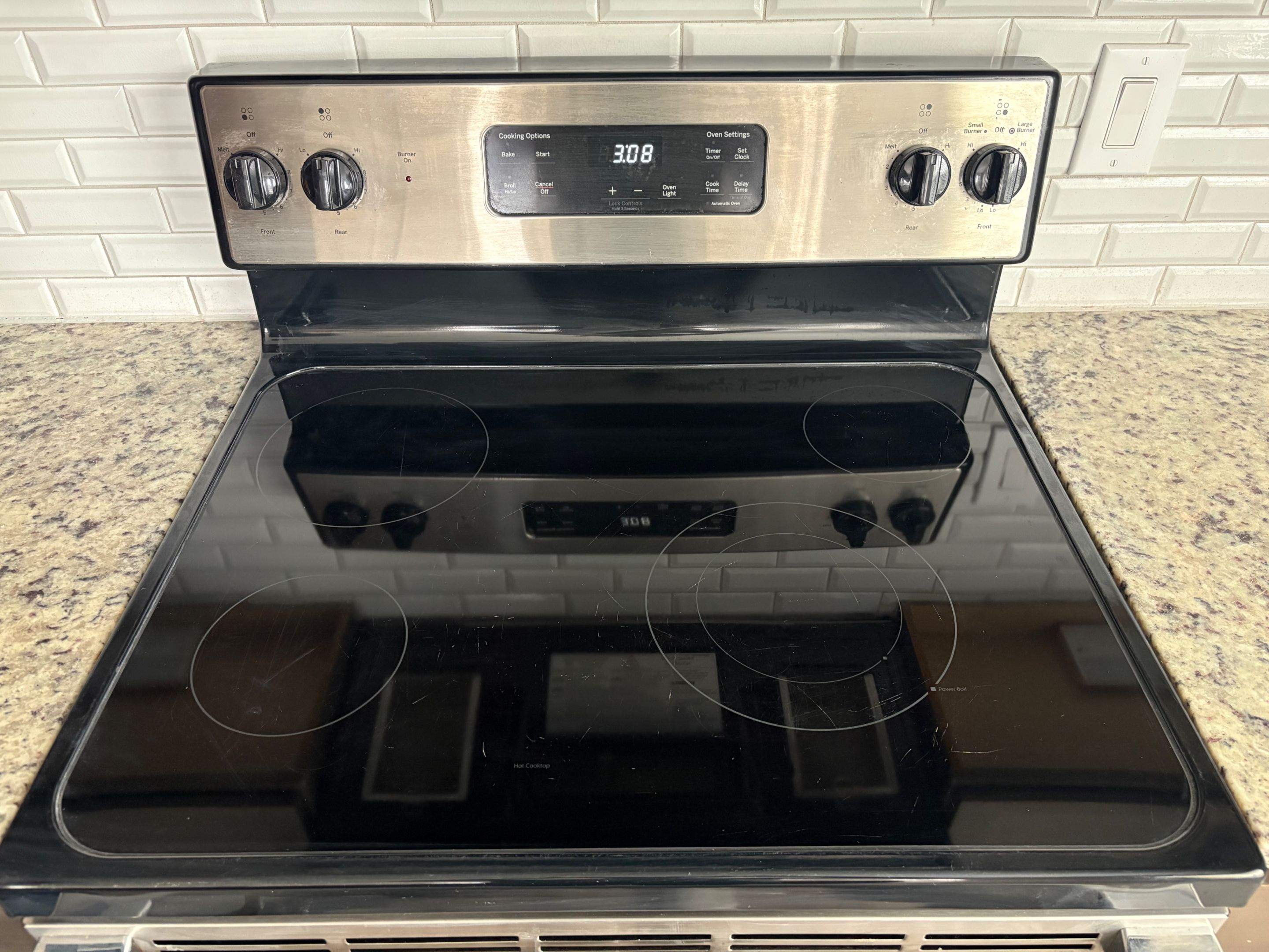 Glass Cooktop Restoration by Surface Experts - Cypress / North Katy