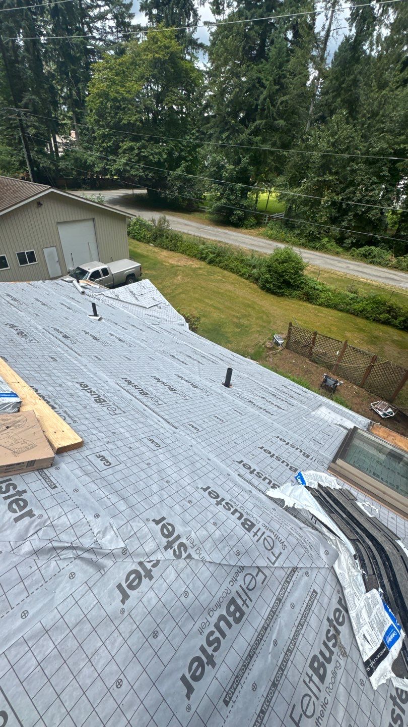Residential Roofing Installation using GAF HDZ Shingles by Roofing Formula LLC