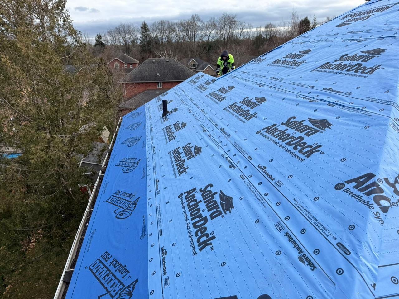 Roof Replacement using 16" Standing Seam Panels by Jay Carter Roofing & Sheet Metal