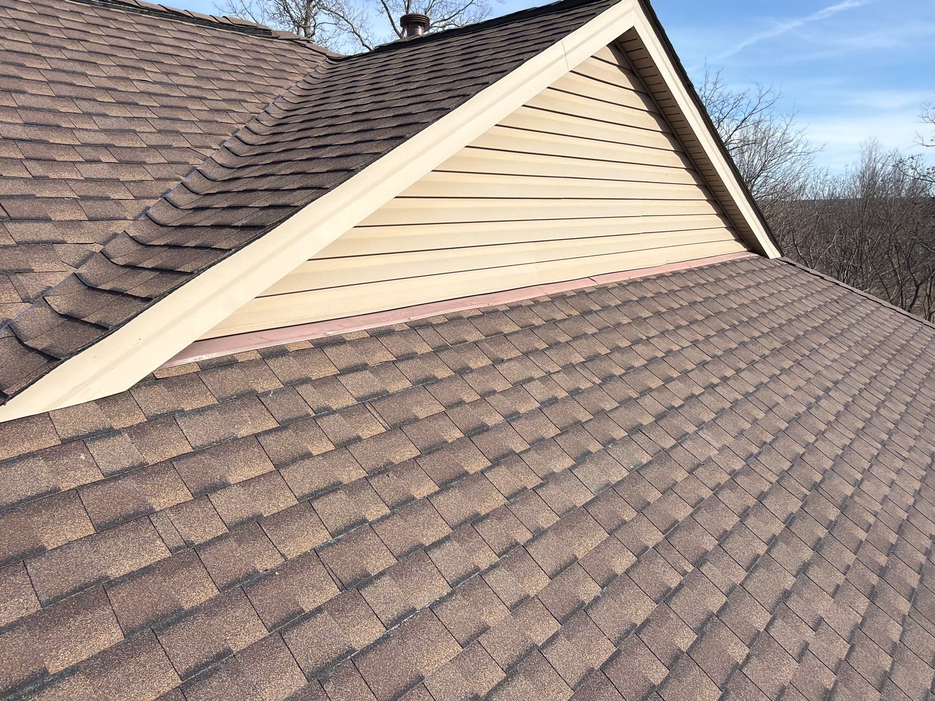 GAF Timberline Shingle Roof Replacement and Siding Repair in Wentzville by Acute Roofing And Exteriors