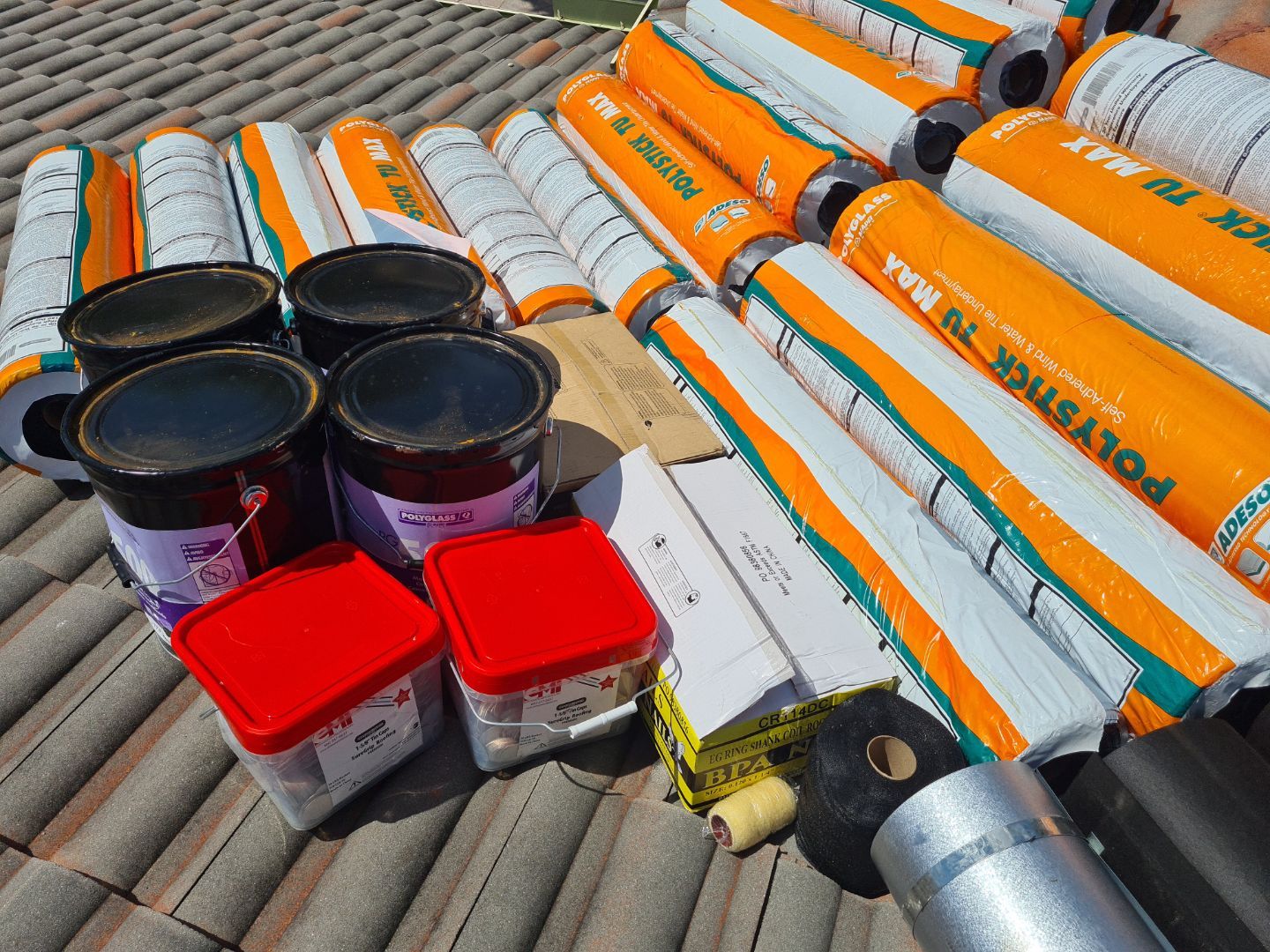 Residential Roofing Installation using Eagle Roofing Tile by BLUES BROTHERS ROOFING
