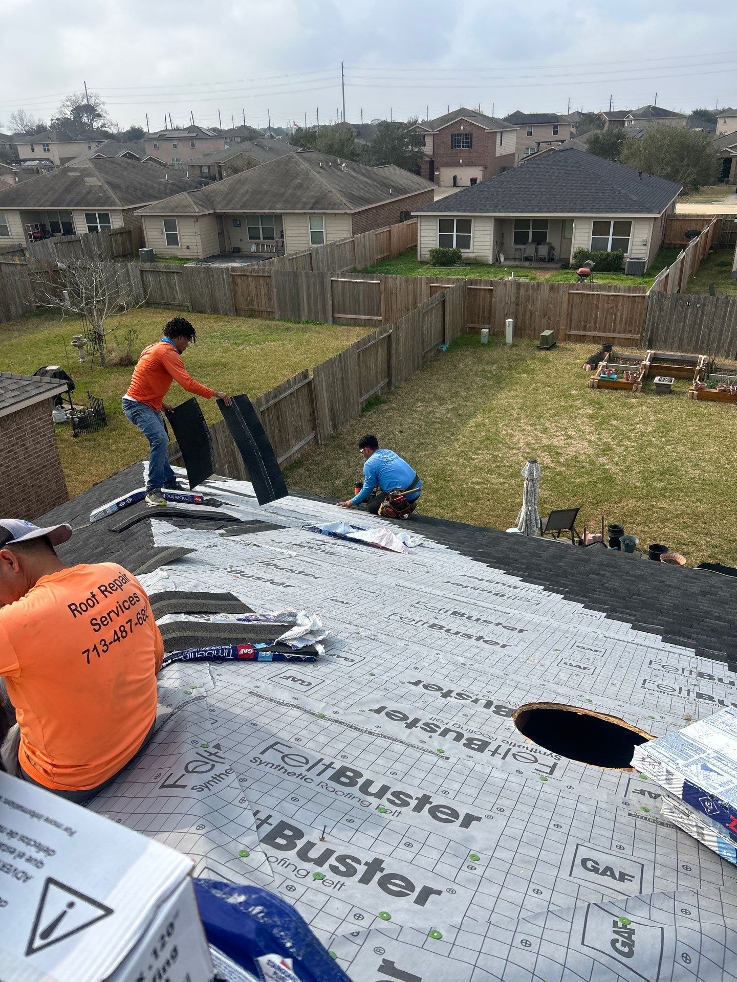 Roof Replacement in Richmond TX by Roof Repair Company