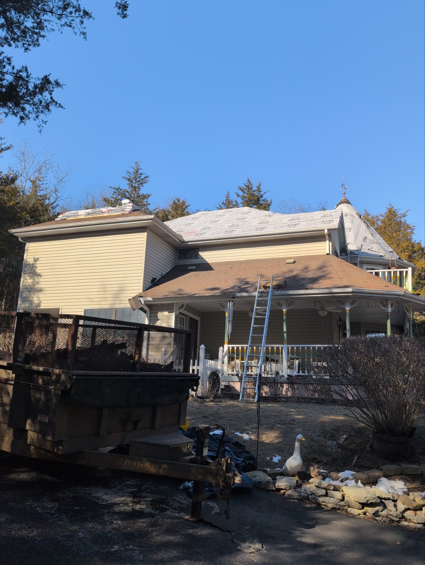Roof Replacement & Seamless Gutters in Cape Fair by Table Rock Design + Build