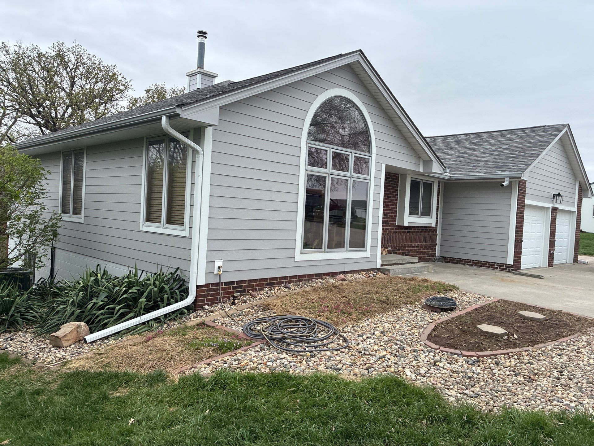 James Hardie Siding and Full Roof Tear Off in Fort Calhoun by Carps Complete Exteriors